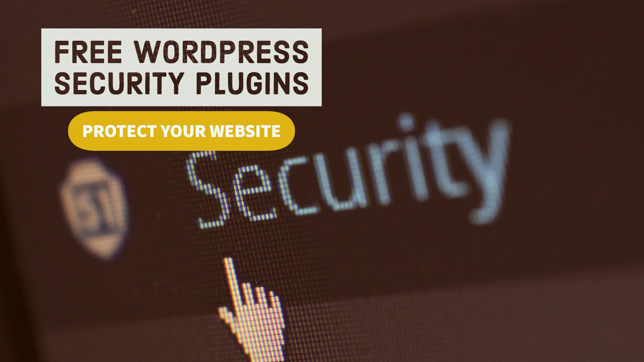 Best Free WordPress Security Plugins