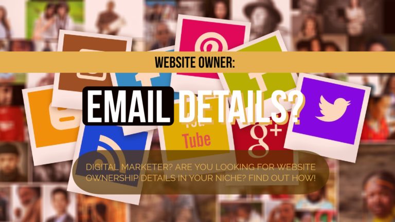 How to Find Website Owner Email: Or Domain Ownership History Details