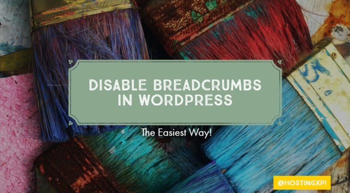 How to Disable Breadcrumbs in WordPress