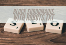 Block Subdomains With Robots.txt