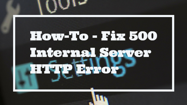 Fix 500 Internal Server HTTP Error