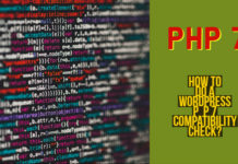 How to do a WordPress PHP 7 Compatibility Check?