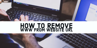 Remove WWW from Website URL