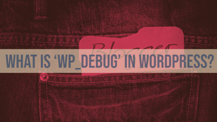 What is 'WP_DEBUG' in WordPress?