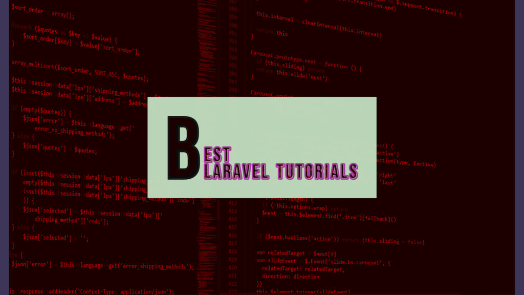 Best Laravel Tutorials