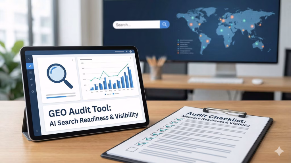GEO Audit Tool Checklist Measure AI Search Readiness & Visibility